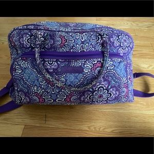 vera bradley duffel bag